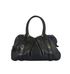 Burberry Bowling Bag, &pound;180, Handbags, Black, Leather, Back view